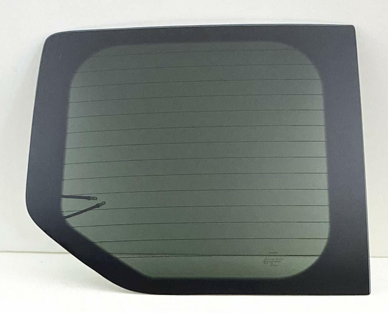 Heated Back Window Back Glass Driver Left Side Compatible with Ford Transit Connect 2014-2023 Models