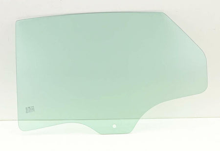 Driver Left Side Rear Door Window Door Glass Compatible with Ford Fusion 4 Door Sedan 2013-2020 Models