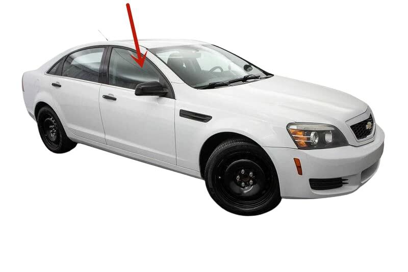 Passenger Right Side Front Door Window Door Glass Compatible with Chevrolet Caprice 2012-2016 Models