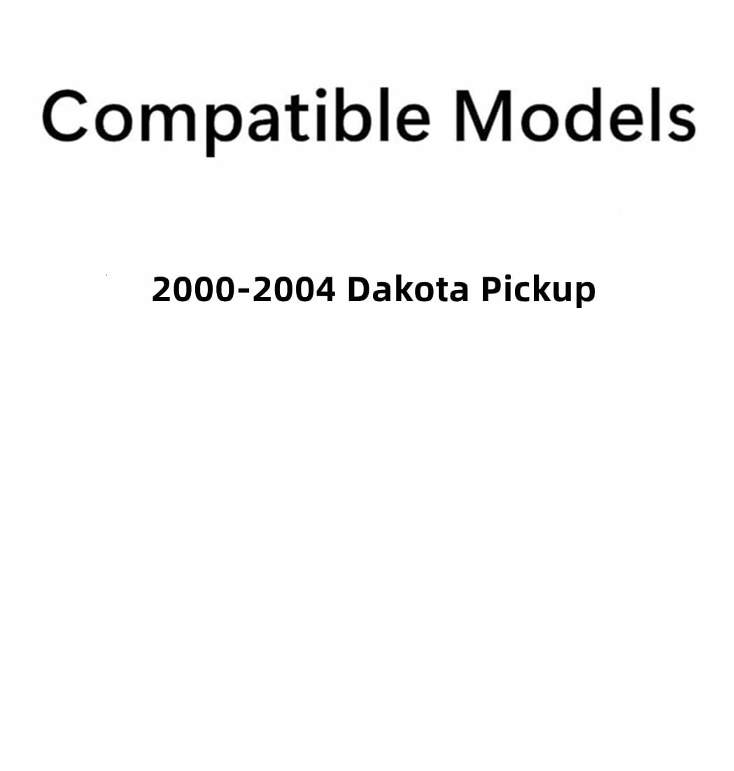 Stationary Heated Back Window Back Glass Compatible with Dodge Dakota Pickup 2000-2004 Models