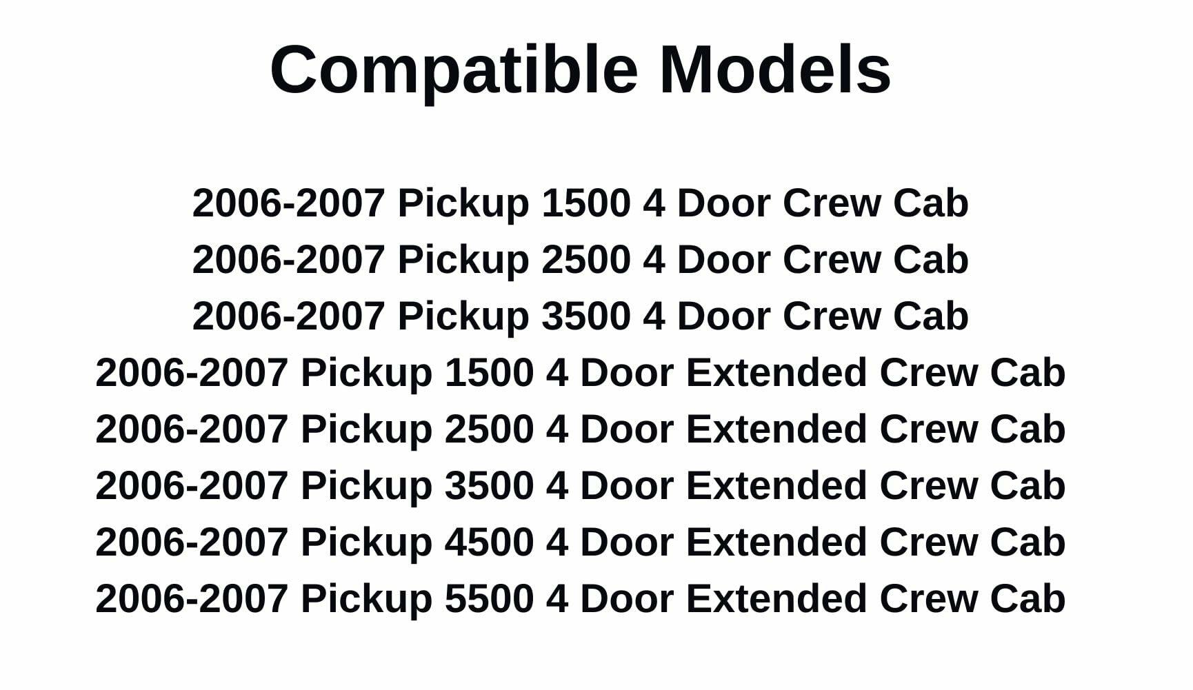 Laminated Passenger Right Side Front Door Window Door Glass Compatible with Dodge Ram 1500/2500/3500/4500/5500 4 Door Crew/Extended Crew/Mega Cab Pickup 2006-2007 Models