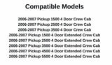 Laminated Passenger Right Side Front Door Window Door Glass Compatible with Dodge Ram 1500/2500/3500/4500/5500 4 Door Crew/Extended Crew/Mega Cab Pickup 2006-2007 Models