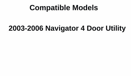 Laminated Passenger Right Side Front Door Window Door Glass Compatible with Lincoln Navigator 2003-2006 Models