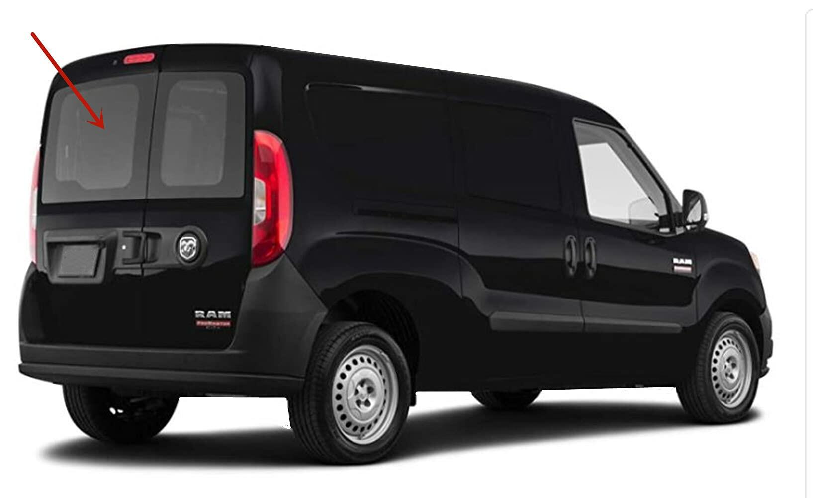 Heated Back Window Back Glass Driver Left Side Compatible with Ram Promaster City Cargo Van 2015-2022 Models