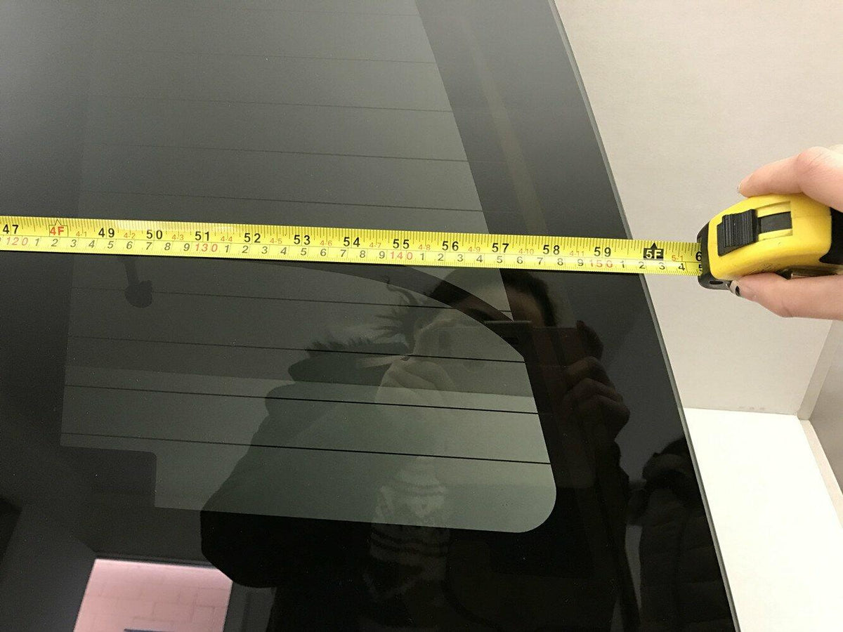 OE W/Logo W/Motor Heated Sliding Back Window Glass Back Power Slider Compatible with Ford F250 / F350 / F450 / F550 Pickup 2017-2026 Models