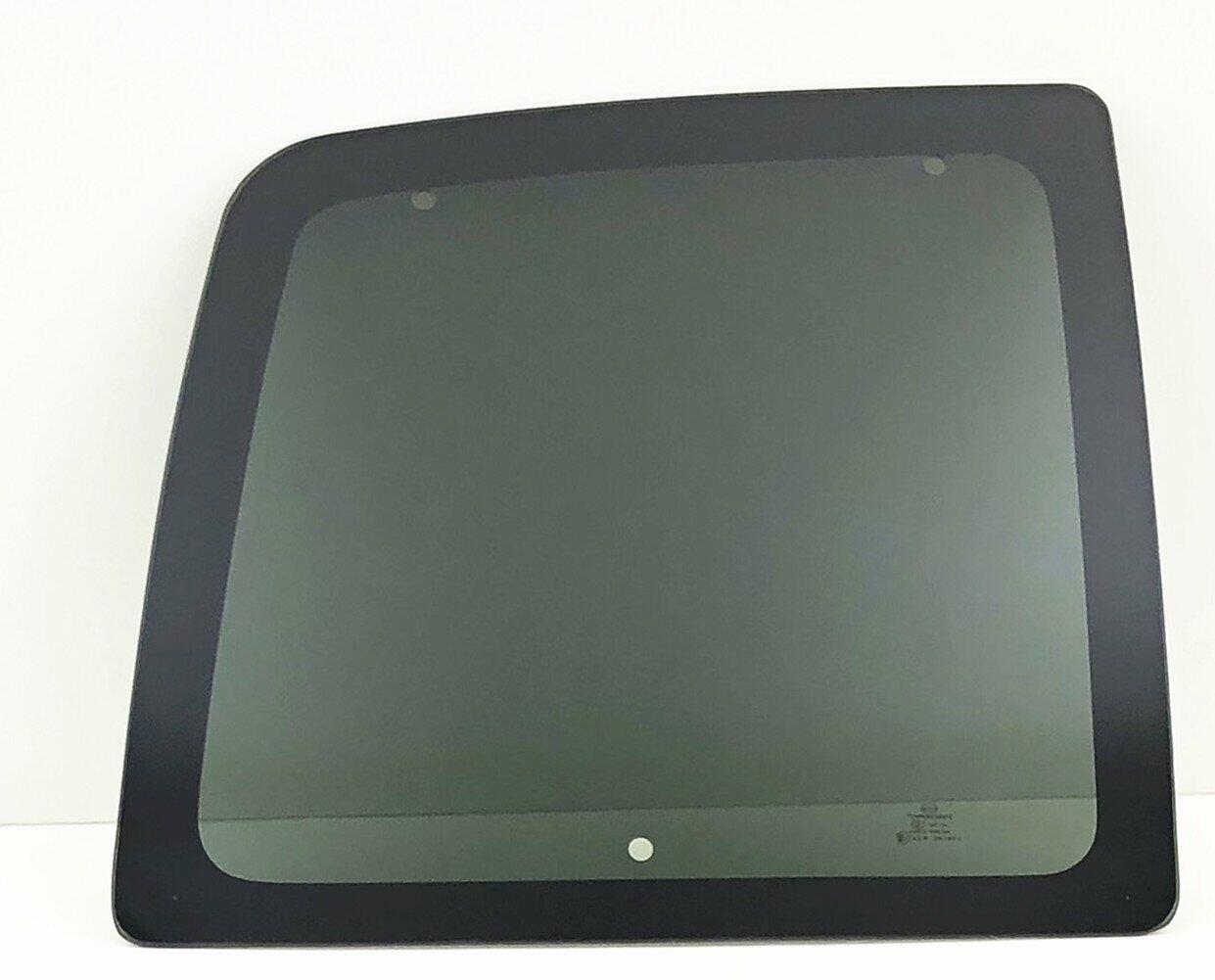 Movable Back Window Back Glass Driver Left Side Compatible with Chevrolet Express / GMC Savana Van 1996-2025 Models