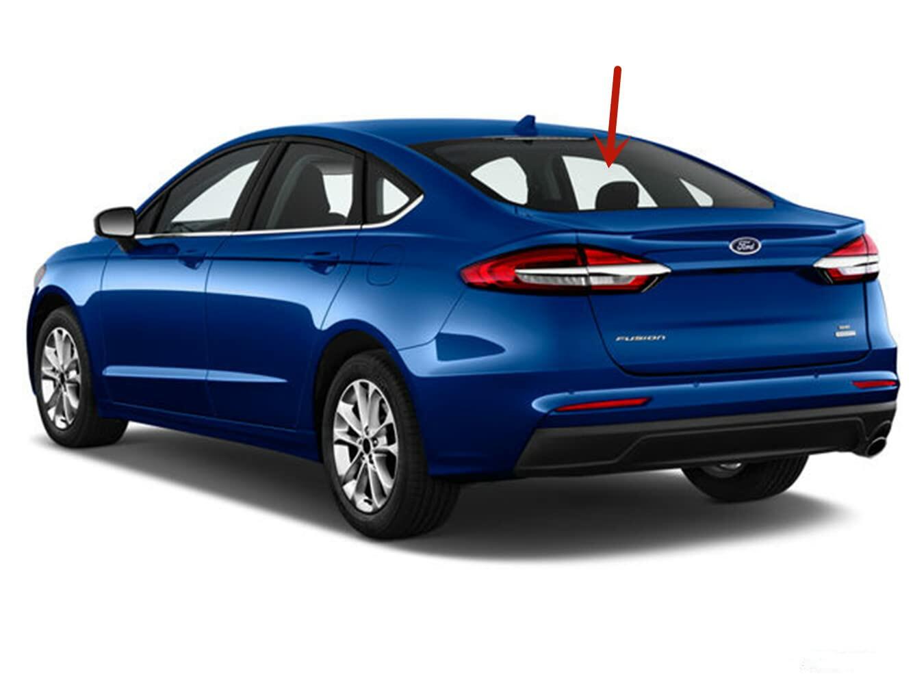 Heated Back Window Back Glass Compatible with Ford Fusion 2019-2020 4 Door Sedan Models