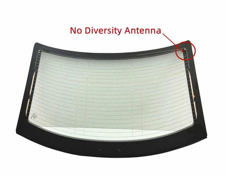 Heated Back Window Back Glass Compatible with Cadillac CTS 2014-2019 / CTS-V 2016-2019 4-Door Sedan Models