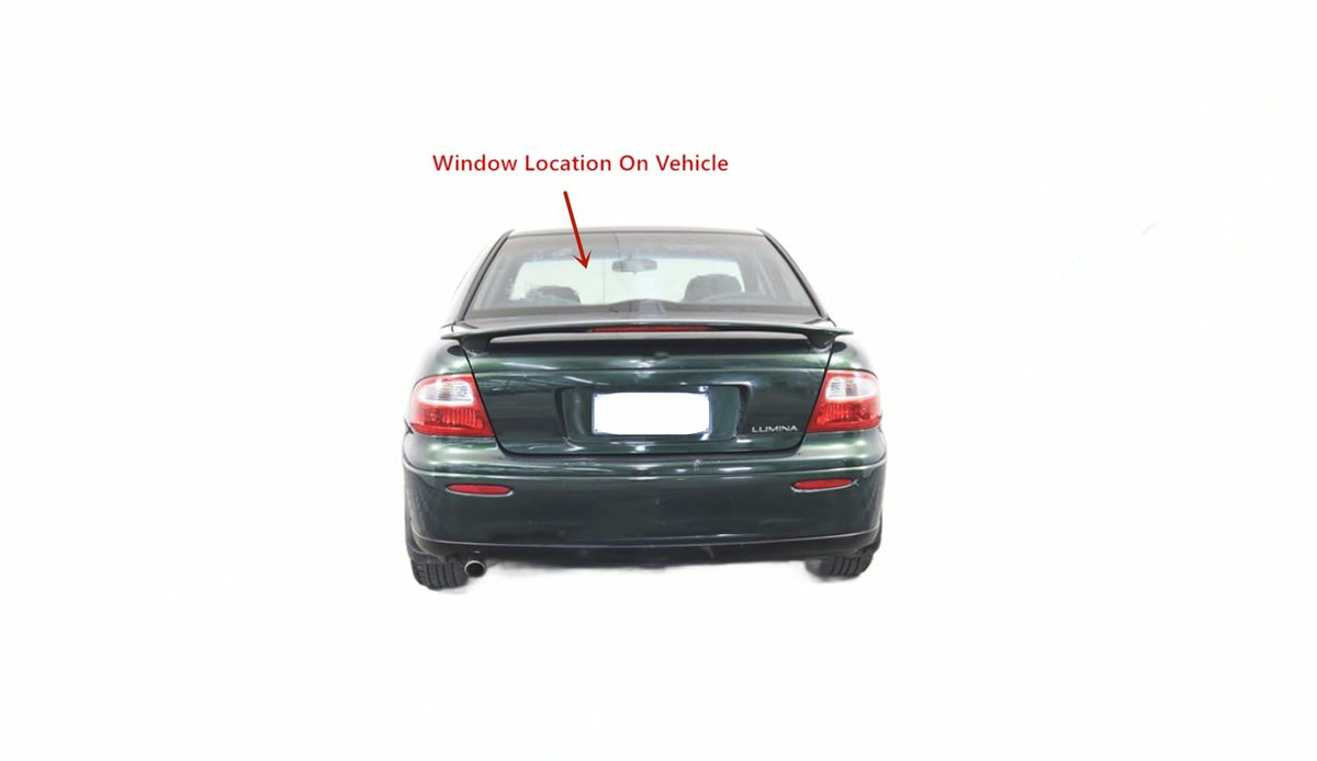Heated Rear Back Window Back Glass Compatible with Chevrolet Lumina 1997-2001 Models
