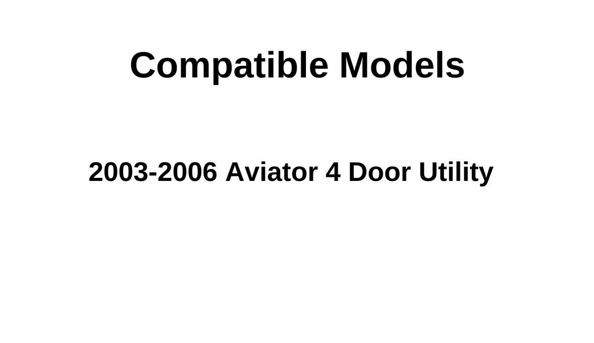 Laminated Passenger Right Side Front Door Window Door Glass Compatible with Lincoln Aviator 2003-2006 Models