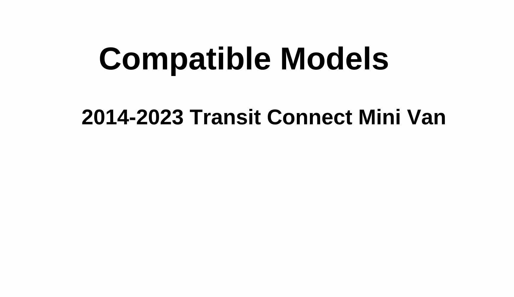 Back Window Back Glass Driver Left Side Compatible with Ford Transit Connect 2014-2023 Models