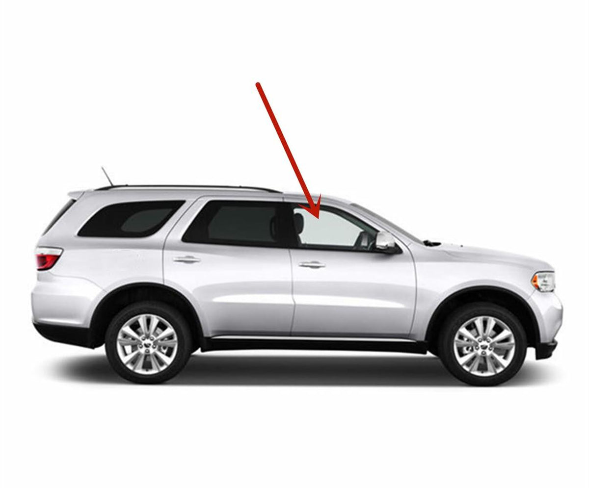 OEM Laminated Passenger Right Side Front Door Window Door Glass Compatible with Dodge Durango 11-26/Jeep Grand Cherokee 11-21/Grand Cherokee WK 2022 Models (Not For Cherokee, or Grand Cherokee L)