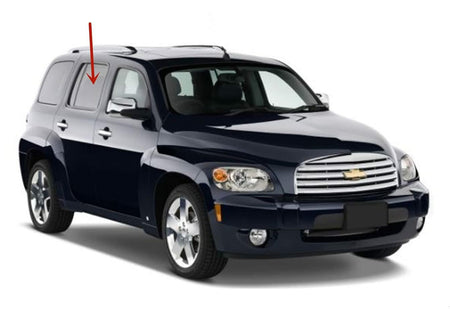 Passenger Right Side Rear Door Window Door Glass Compatible with Chevrolet HHR 2006-2011 Models