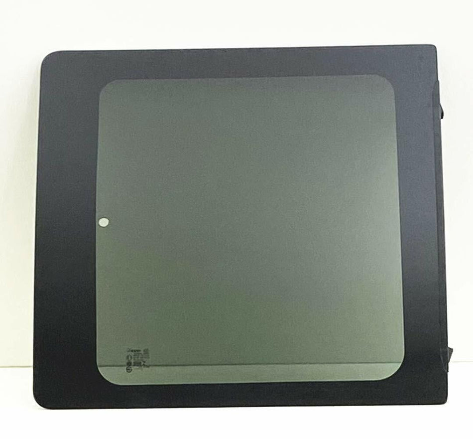 Movable Privacy Passenger Right Side Rear Sliding Cargo Door Window Door Glass Compatible with Chevrolet Express/GMC Savana 2003-2025 Models