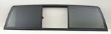 Manual Back Slider Window Glass Compatible with Dodge Ram Pickup 1500 2009-2018 & 1500Classic 2019-2024 & 2500 3500 2010-2026 & 3500Cab/Chs 4500 5500 2011-2026 Models