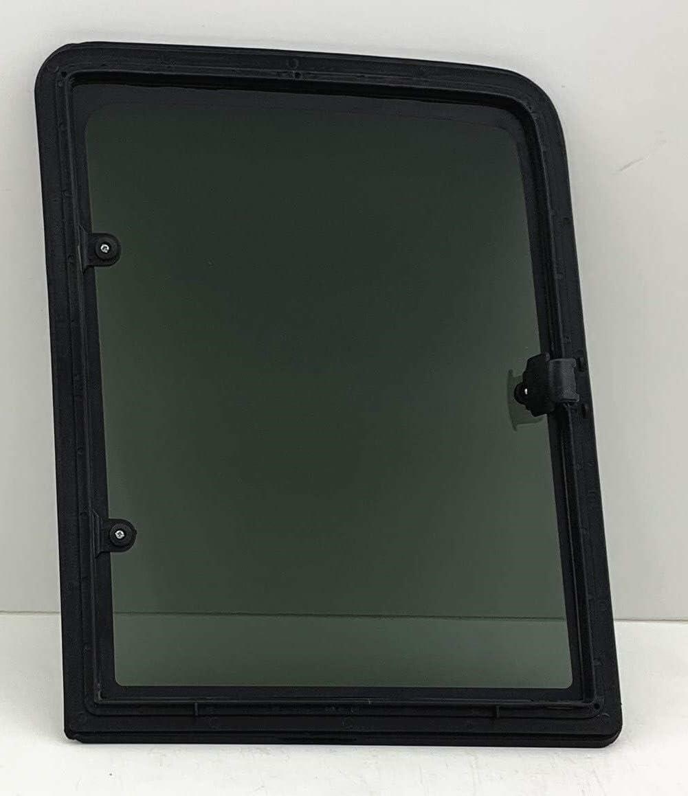 Movable Passenger Right Side Quarter Window Quarter GlassW/Frame & Latch Compatible with Chevrolet/GMC Pickup C1500 K1500 1988-1999 / C2500 K2500 C3500 K3500 1988-2000 2-Door Extended Cab Models