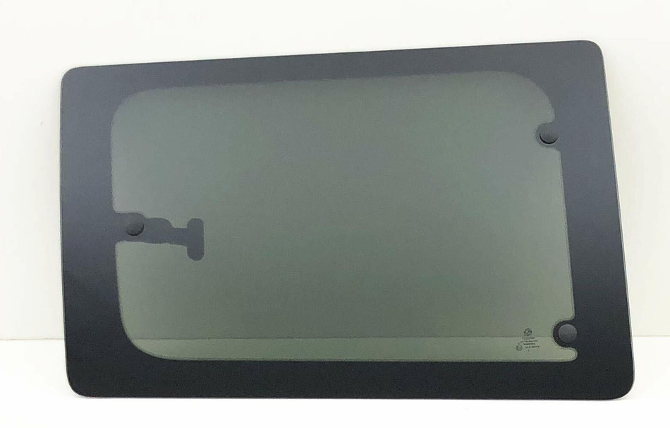 Movable Manual Sytle Passenger Right Side Rear Door Window Door Glass Compatible with Ram Promaster City 2015-2022 Models