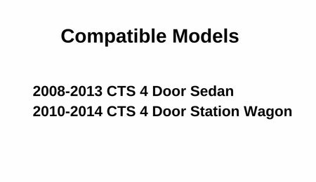 Passenger Right Side Front Door Window Door Glass Compatible with Cadillac CTS 4 Door Sedan 2008-2013 Models/4 Door Wagon 2010-2014 Models