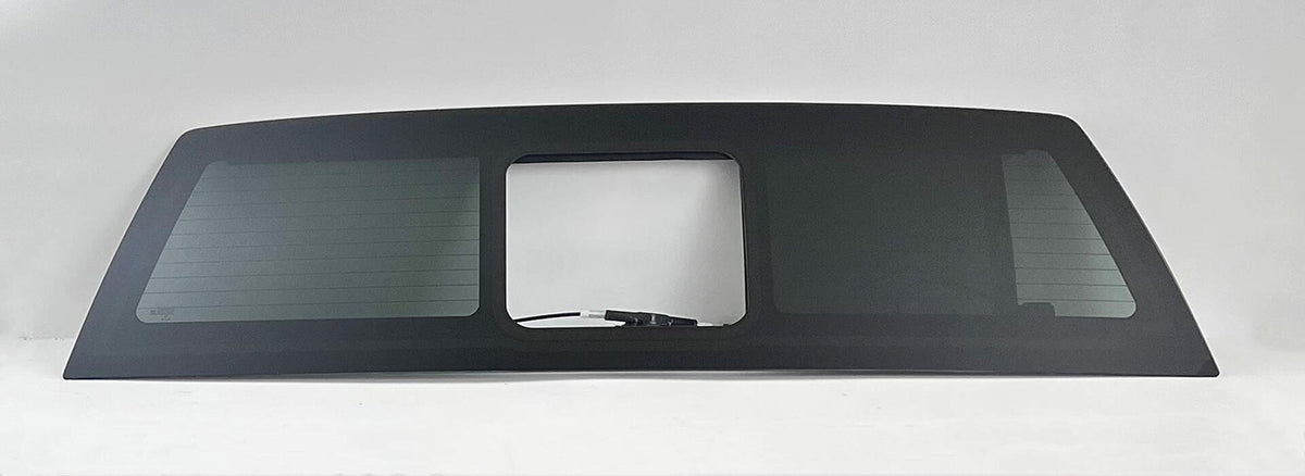 Heated Back Power Slider With Motor Back Window Back Glass Compatible with Ford F150 4 Door Pickup 2021-2026 Models