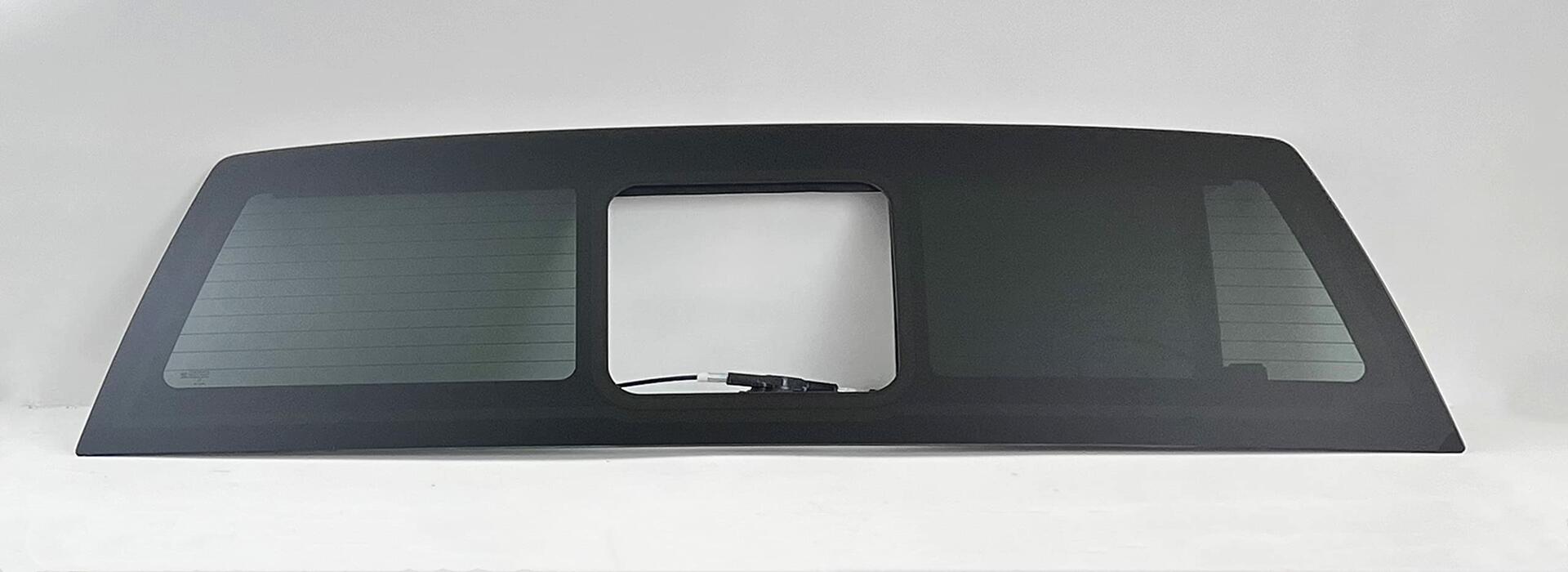 Heated Back Power Slider With Motor Back Window Back Glass Compatible with Ford F150 4 Door Pickup 2021-2026 Models