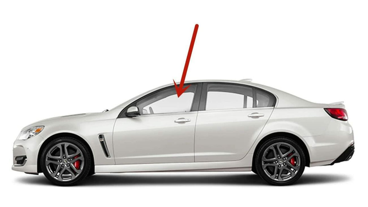 Driver Left Side Front Door Window Door Glass Compatible with Chevrolet SS 2014-2017 US Models Only