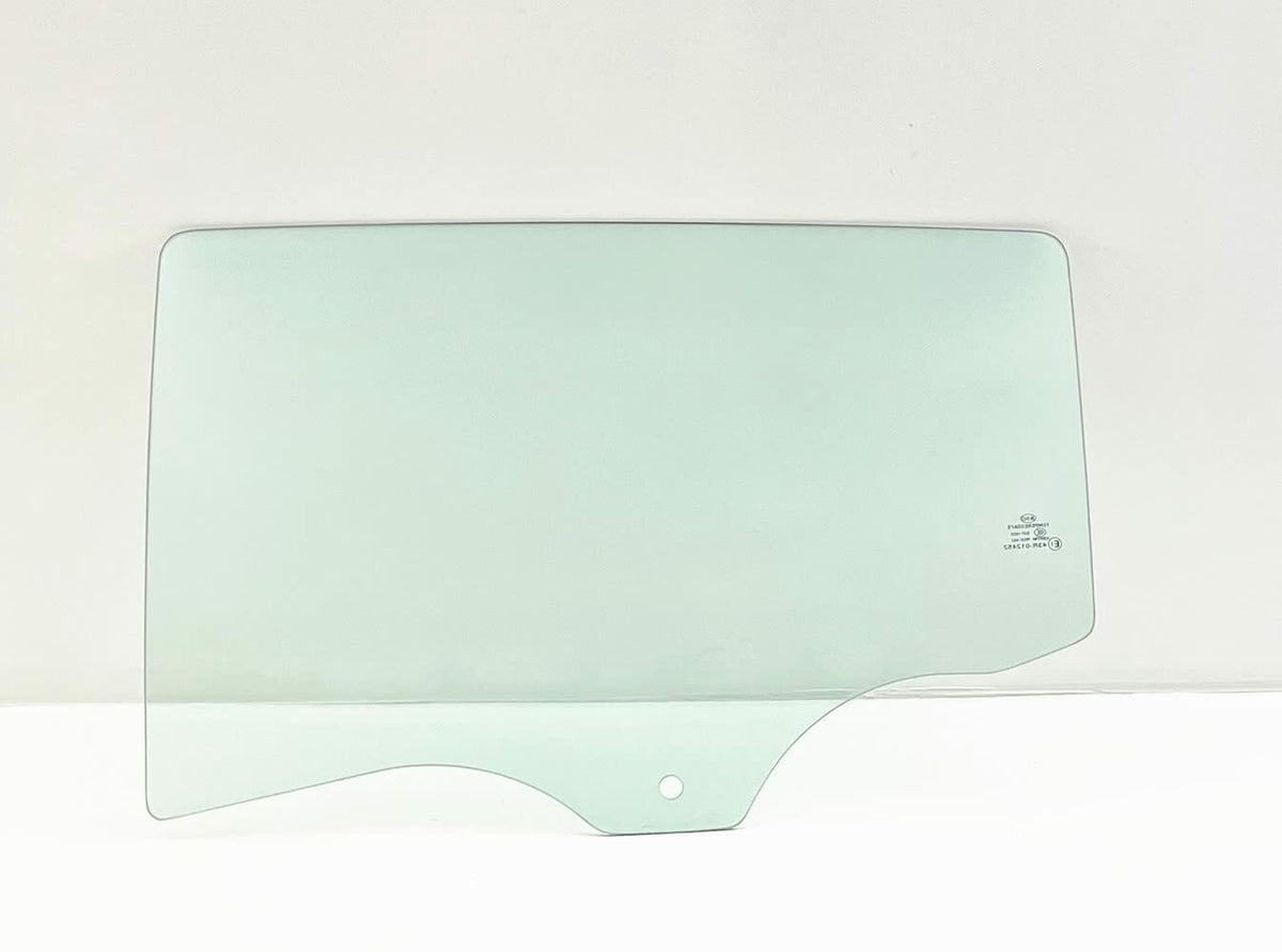 Tempered Driver Left Side Rear Door Window Door Glass Compatible with Chevrolet Spark 2016-2023 Models (Not For Spark Classic Mexico Models)