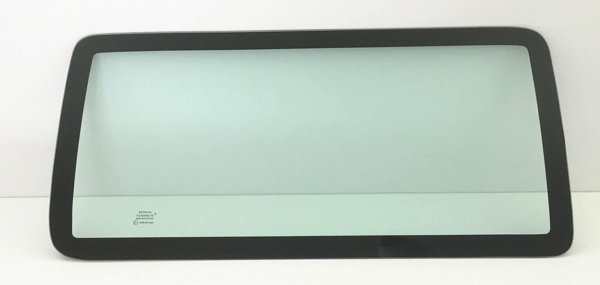 Passenger Right Side Quarter Window Quarter Glass Compatible with Jeep Wrangler 2 Door Utility 2007-2010 Models