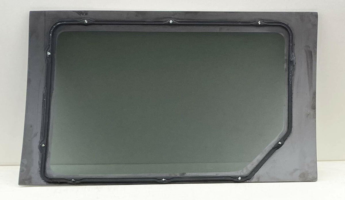 Passenger Right Side Rear Sliding Door Window Door Glass Compatible with Chrysler Voyager Grand Voyager Town & Country / Dodge Caravan Grand Caravan / Plymouth Voyager Grand Voyager 1996-2000 Models