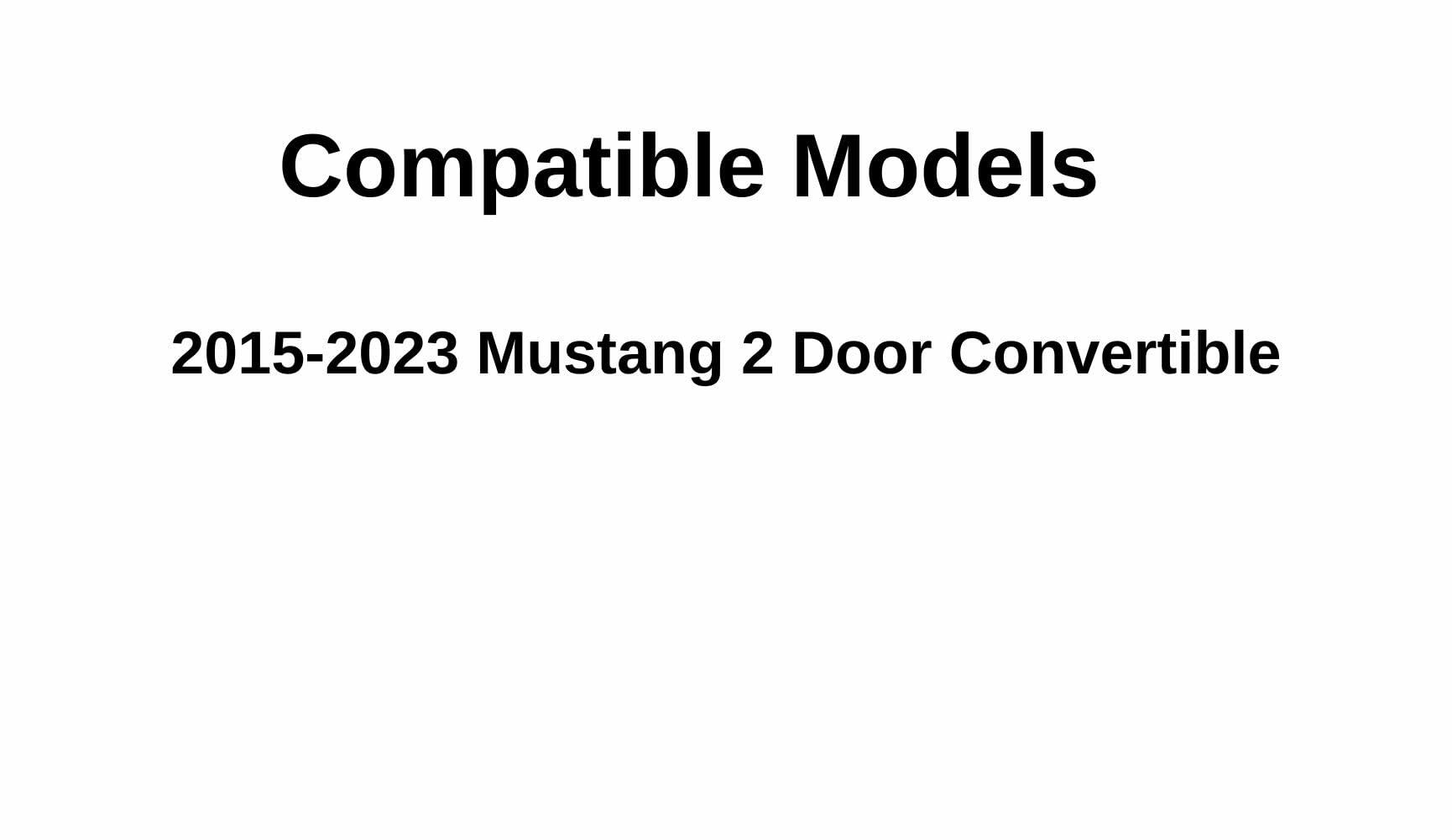 OE Driver Left Side Door Window Door Glass Compatible with Ford Mustang 2-Door Convertible 2015-2023 Models