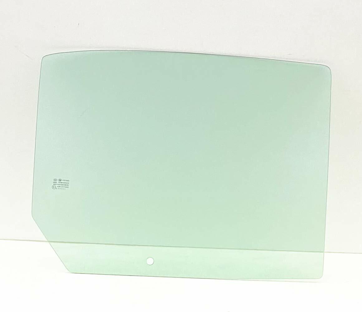 Passenger Right Side Rear Door Window Door Glass Compatible with Ford Taurus 4 Door Sedan 2010-2019 Models