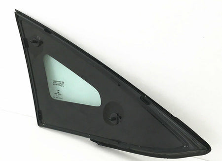 OEM Chrome Moulding Style Driver Left Side Front Vent Window Vent Glass Compatible with Ford Fiesta 2011-2019 Models