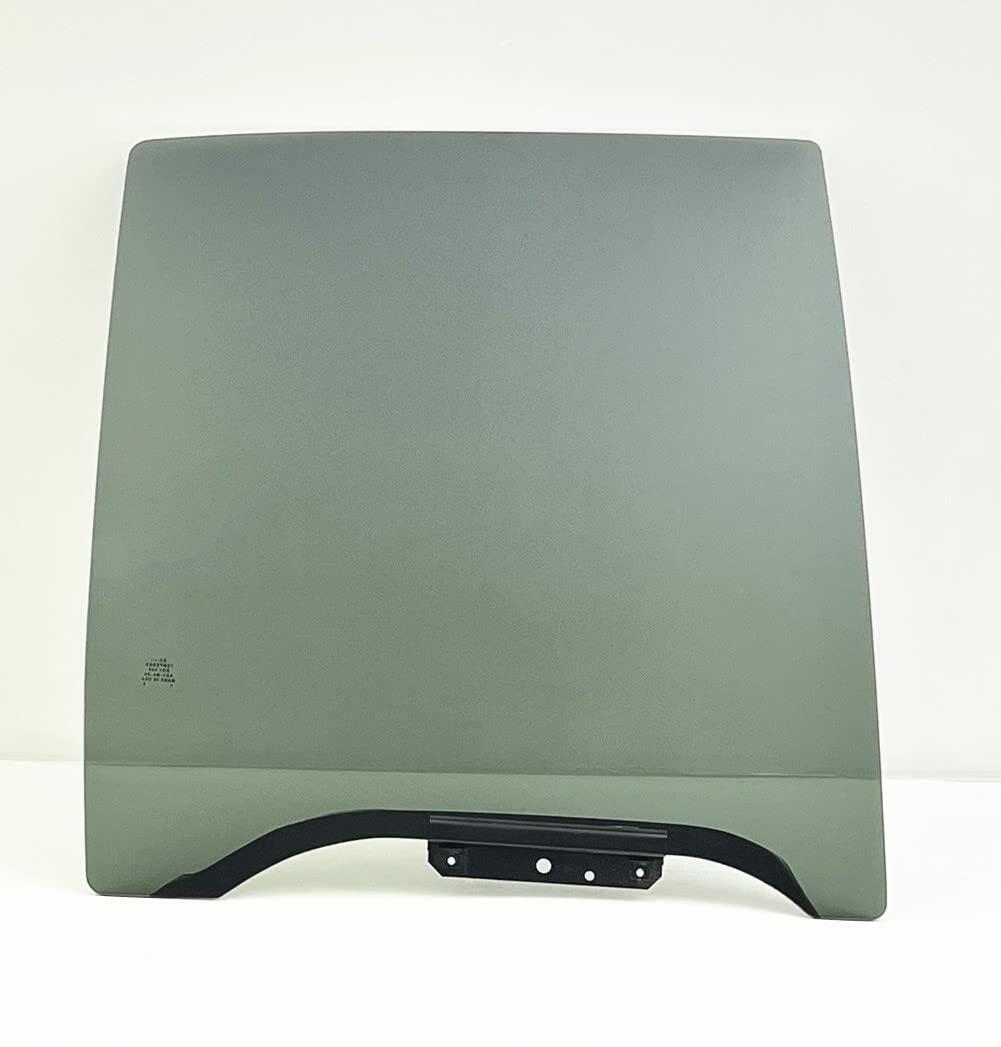 Tempered Driver Left Side Rear Door Window Door Glass Compatible with Dodge Dakota Pickup 4 Door Crew Cab 2000-2004 Models