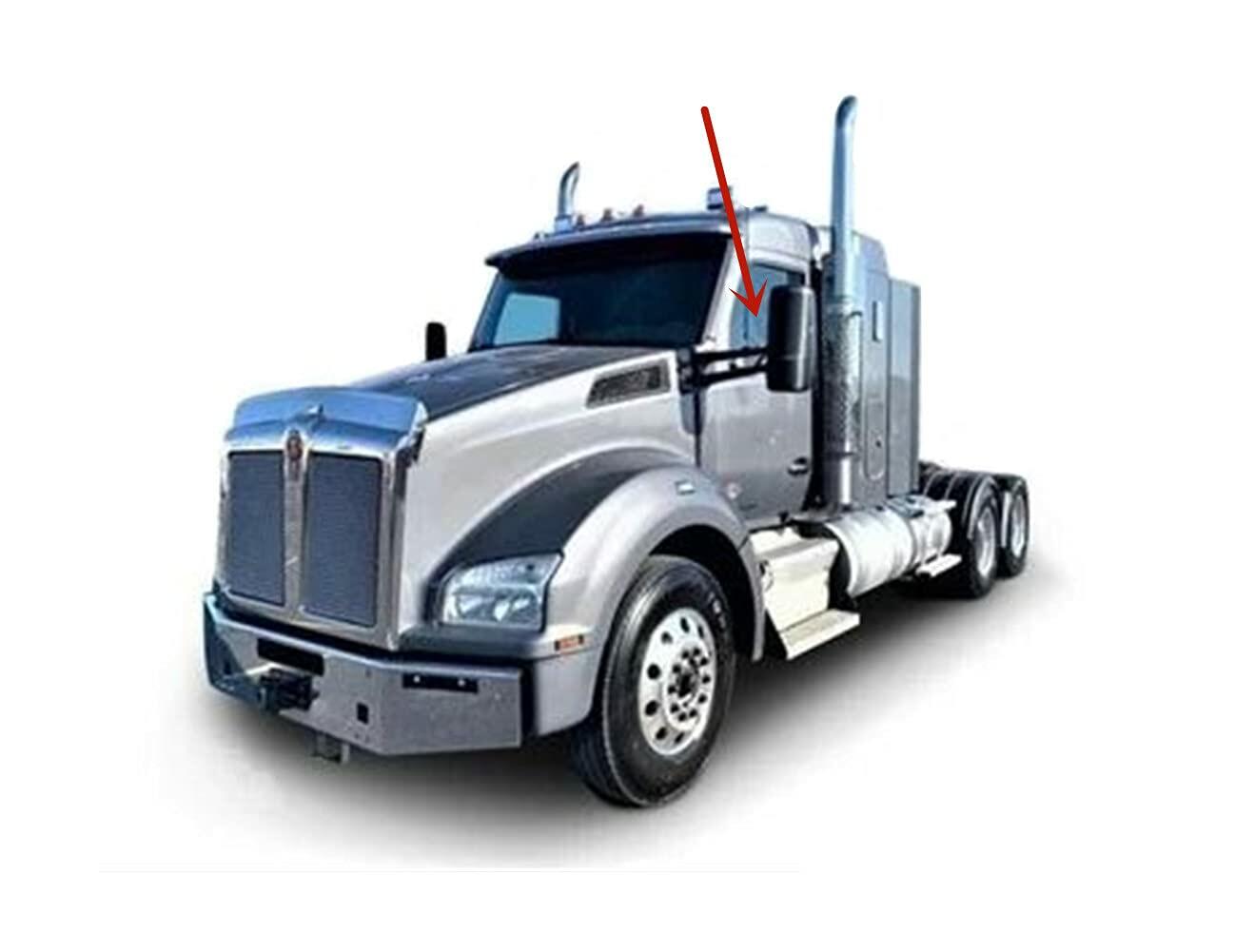 Driver Left Side Front Door Window Door Glass Compatible with Kenworth T680/T880 2012-2025 Models