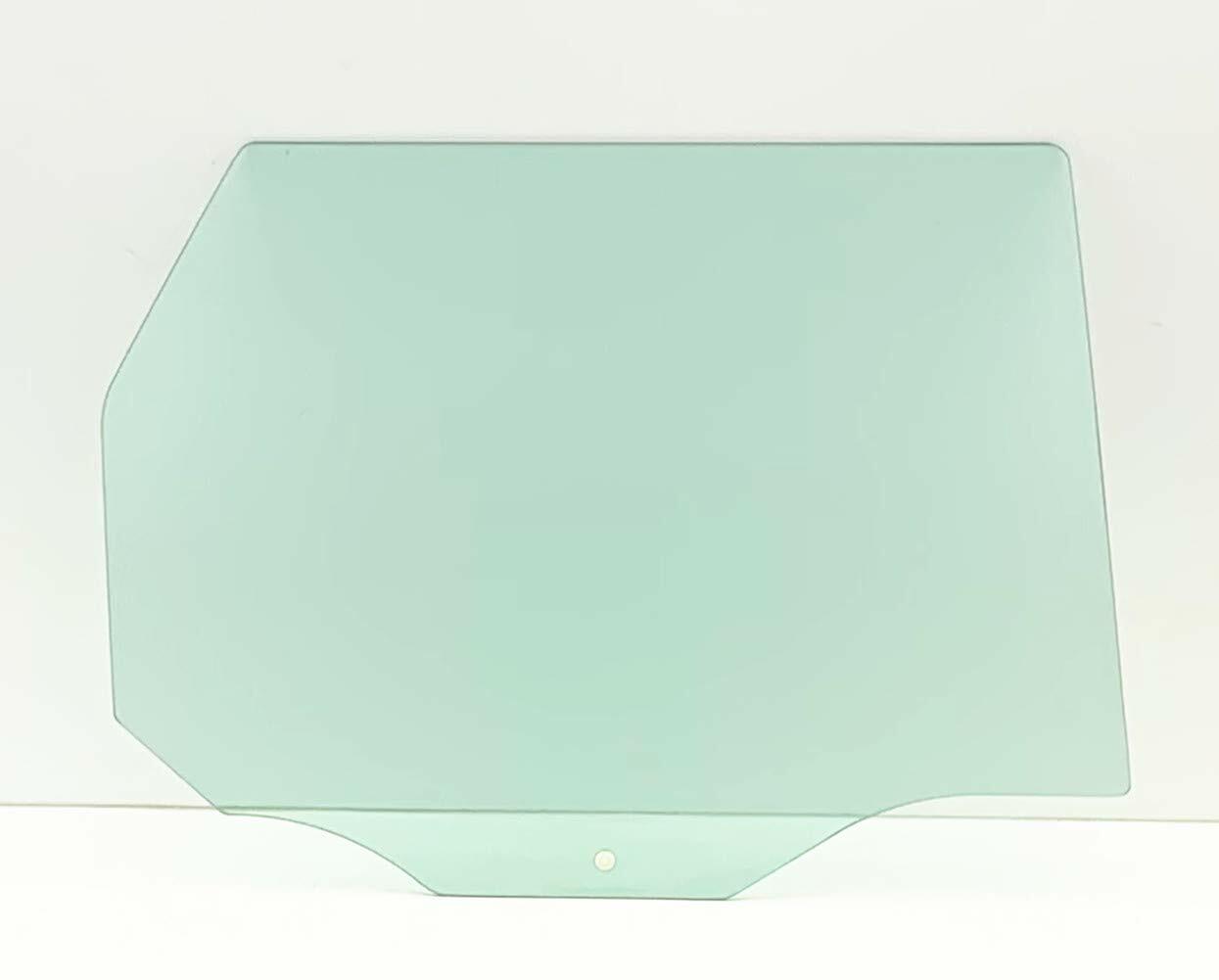Passenger Right Side Rear Door Window Door Glass Compatible with Ford Focus 4 Door Station Wagon 2000-2007 Models