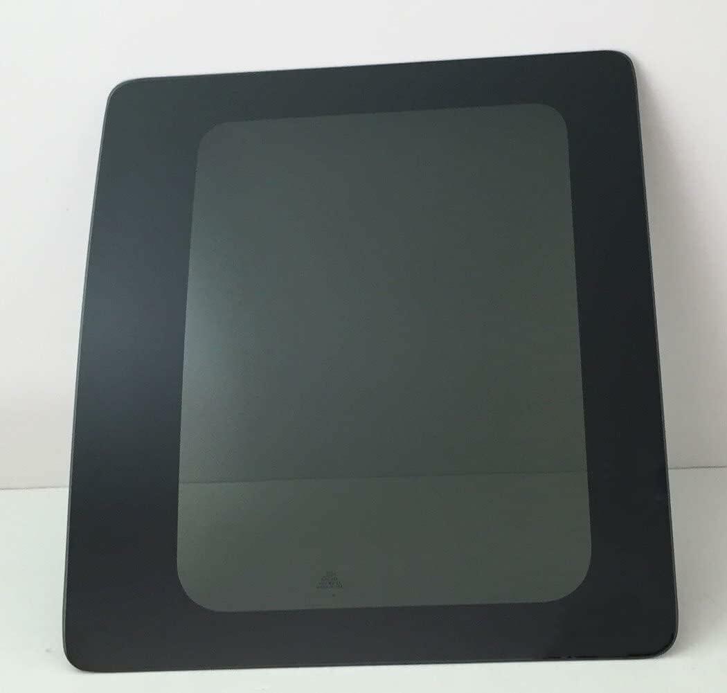 Privacy Stationary Passenger Right Side Rear Hinged Door Window Door Glass Compatible with Chevrolet Express/GMC Savana 1996-2025 Models