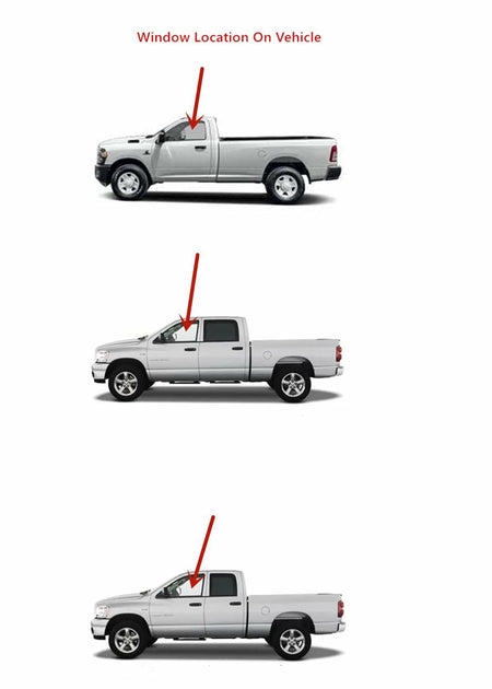 Laminated Driver Left Side Door Window Door Glass Compatible with Ram 2500 3500 4500 5500 Pickup 2019-2026 Model
