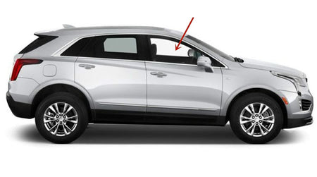 Laminated Passenger Right Side Front Door Window Door Glass Compatible with Cadillac XT5 2017-2026 Models