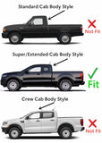 Privacy Driver Left Side Quarter Window Quarter Glass Compatible with Ford Ranger Pickup 2 Door Super Cab 2019-2023 Models