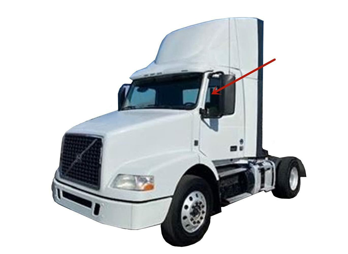 Driver Left Side Front Door Window Door Glass Compatible with Volvo VHD 2002-2014 Models/ VN-Series 1997-2024 Models/ VT 2006-2010 Models