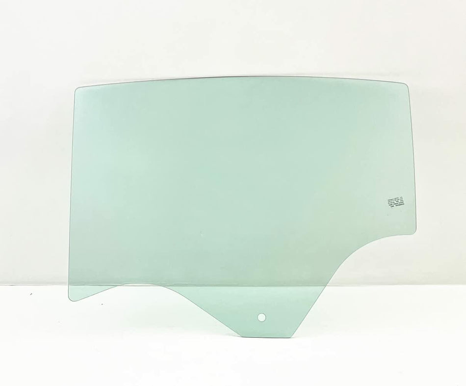 Tempered Driver Left Side Rear Door Window Door Glass Compatible with Chevrolet Cruze 2016-2019 Models (Not For 2016 Cruze Limited)