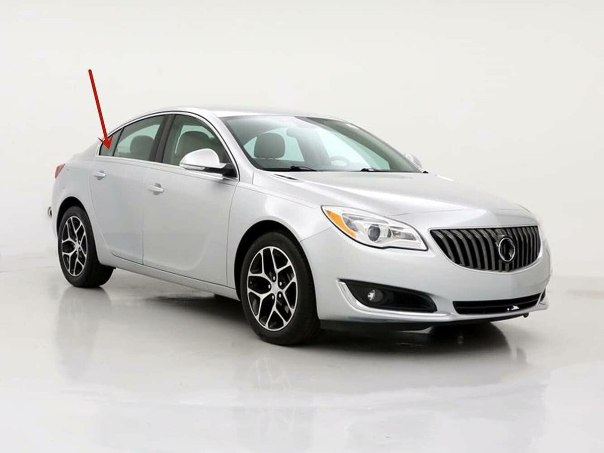 Passenger Right Side Rear Vent Window Vent Glass Compatible with Buick Regal 4 Door Sedan 2011-2017 Models