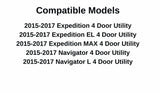 Laminated Driver Left Side Front Door Window Door Glass Compatible with Ford Expedition/Lincoln Navigator 2015-2017 Models