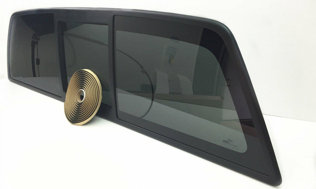 OE Sliding Back Window Back Glass Power Slider Compatible with Ford F150 Pickup 2004-2014/Lincoln Mark LT 2006-2008 Models