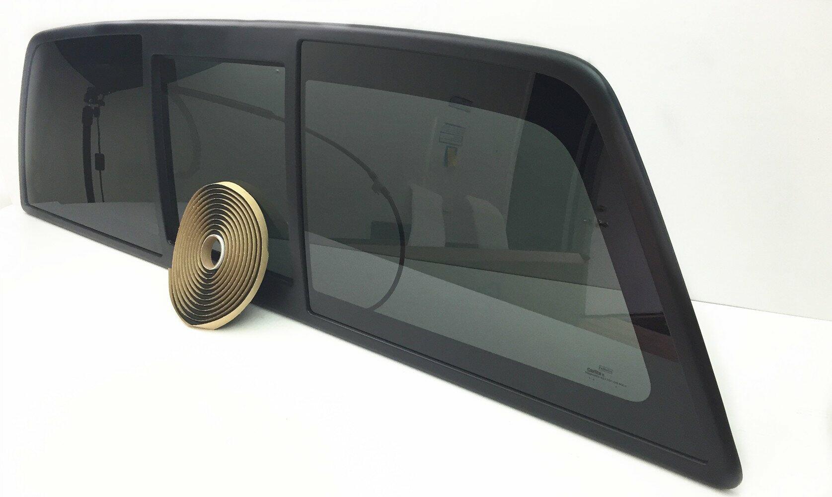 OE Sliding Back Window Back Glass Power Slider Compatible with Ford F150 Pickup 2004-2014/Lincoln Mark LT 2006-2008 Models