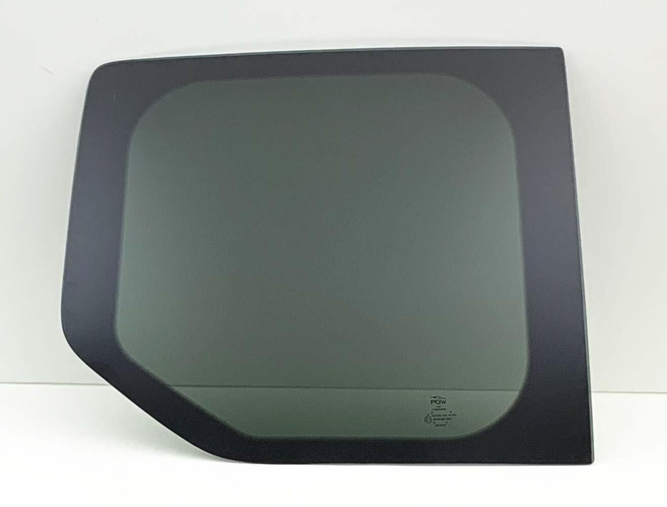 Back Window Back Glass Driver Left Side Compatible with Ford Transit Connect 2014-2023 Models
