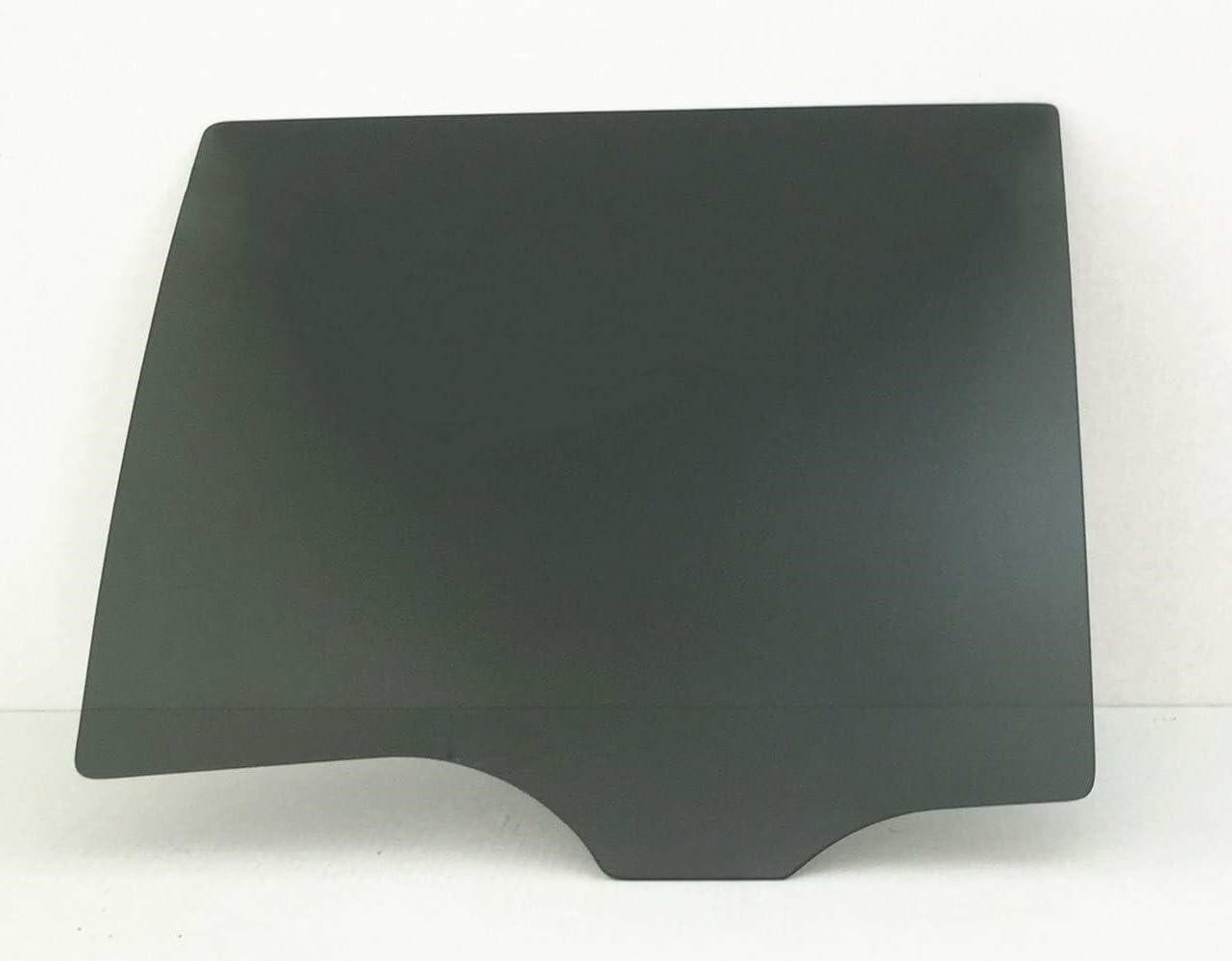 Driver Left Side Rear Door Window Door Glass Compatible with Ford Edge 2007-2014 Models/Lincoln MKX 2007-2015 Models
