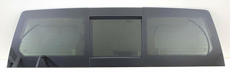 OEM Heated Privacy Back Window Glass Power Back Slider Compatible with Ram Pickup 1500 2019-2024 Models (Not For 1500Classic)