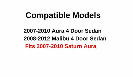 Laminated Passenger Right Side Front Door Window Door Glass Compatible with Chevrolet Malibu 2008-2012 (Not For Malibu Classic)/Saturn Aura 2007-2010 Models