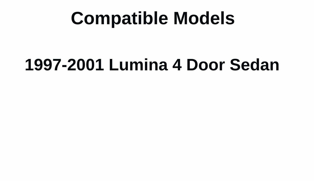 Heated Rear Back Window Back Glass Compatible with Chevrolet Lumina 1997-2001 Models