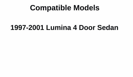 Heated Rear Back Window Back Glass Compatible with Chevrolet Lumina 1997-2001 Models